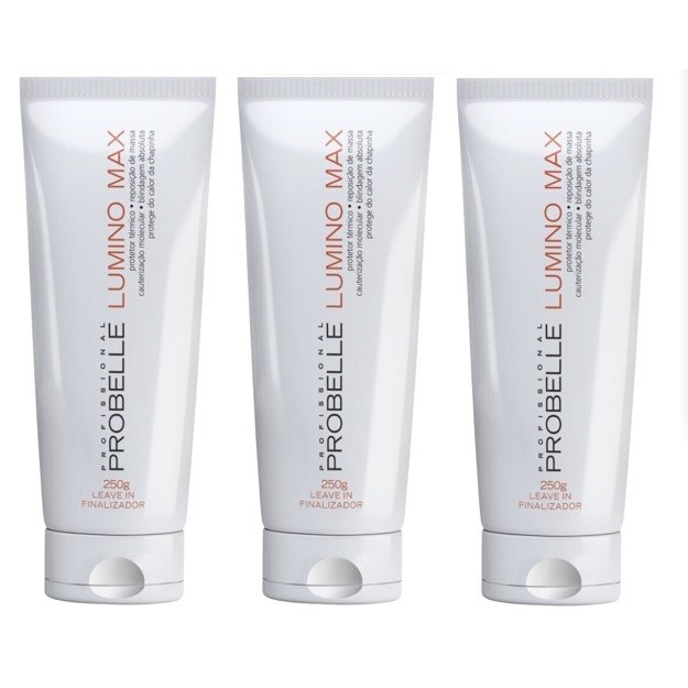 Kit 03 Leave in Lumino Max 250G Probelle