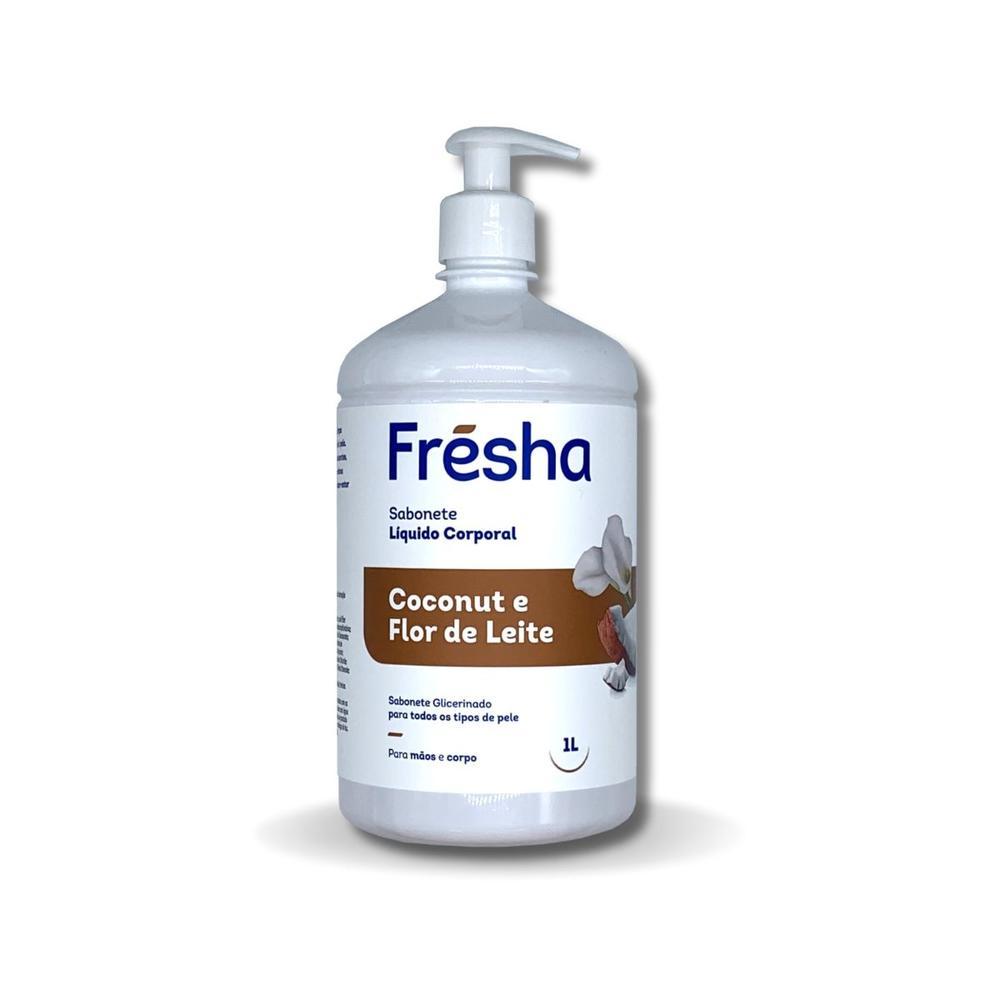 Sabonete Líquido Fresha Coconut e Flor de Leite 1LT