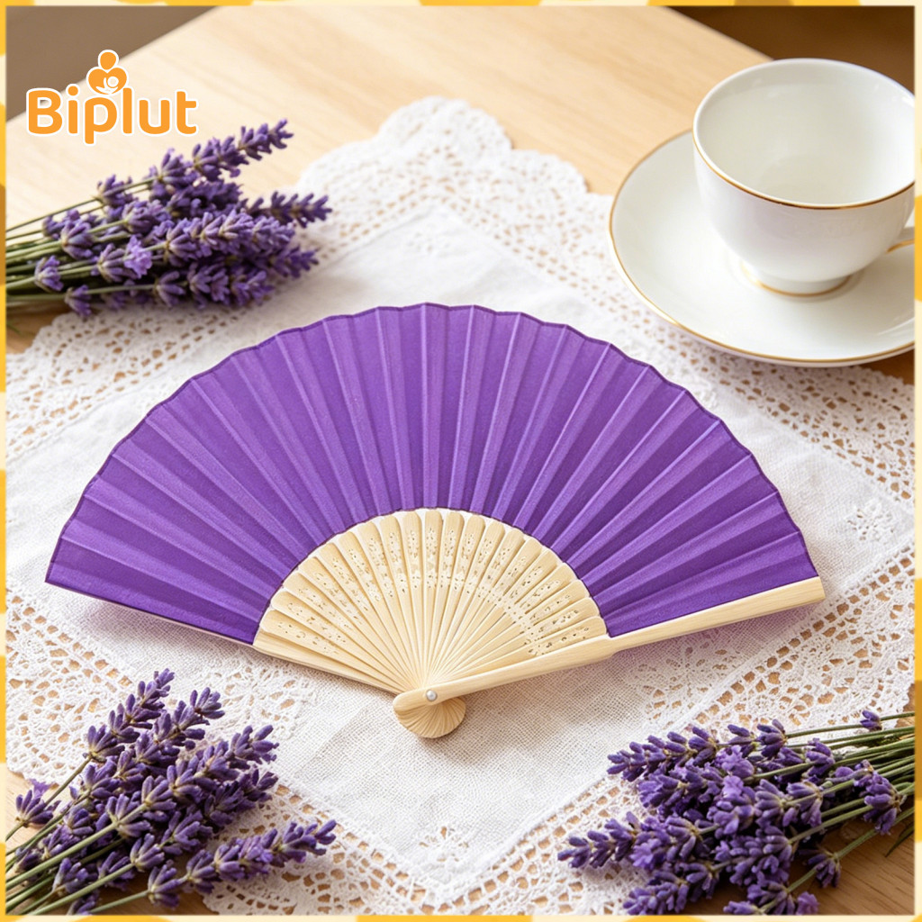 Diy Paper Fan Portable Folding Blank Hand Handheld for Wedding Party Home Decor and Art Crafts – Customizable Chinese