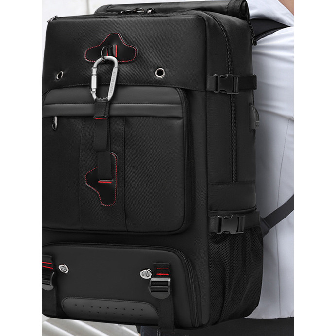 Mochila masculina de tamanho grande, Extra grande, grande, grande capacidade, bagagem, viagem, Oversized, L, montanhismo