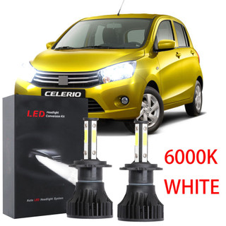 Para SUZUKI Celerio 2009 2010-2011 2012 Farol Dianteiro Do Carro Lâmpadas BHLamp-6000K Kit De LED Substituir Halogênio B