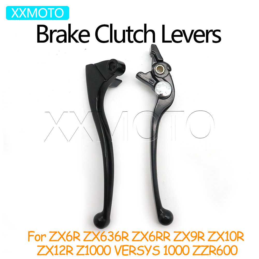 Para Kawasaki ZX6R ZX636R ZX6RR ZX9R ZX10R ZX12R Z1000 VERSYS 1000 ZZR600 ZX 6R 636R 6RR 10R Alavanca De Freio Da Motoci