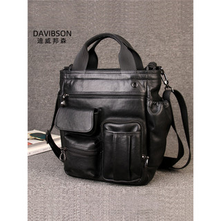 Maleta masculina de couro genuíno Vertical bolsa embreagem bolsa de ombro de negócios bolsa mensageiro bolsa Casual