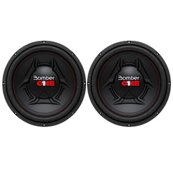 KIT 2 ALTO FALANTE SUBWOOFER BOMBER ONE 10" - 200 RMS 4 OHMS