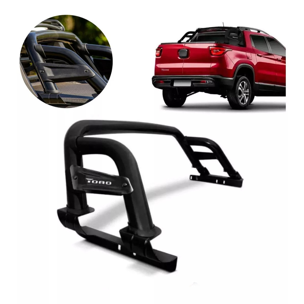SANTO ANTONIO ROBUSTO FIAT TORO 2016 A 2024 TUBULAR ENDURANCE FREEDOM VOLCANO