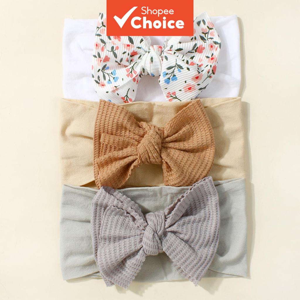 Trio Bow Headband Set Doce Bebê Meninas Acessórios De Cabelo Roupa Diária
