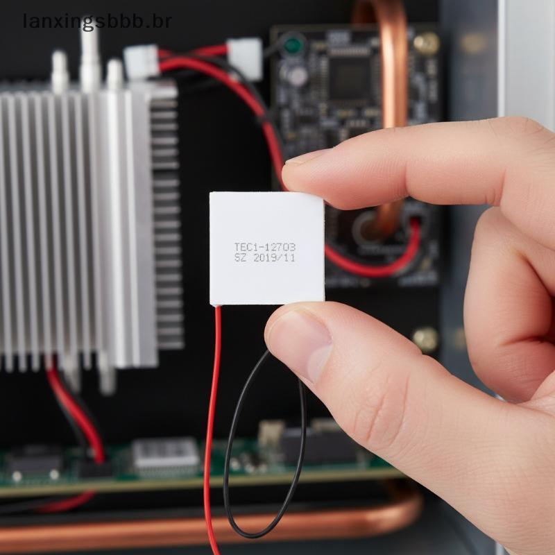 [LAX] TEC1-12703 Módulo Peltier 3A Placa De Resfriamento De Baixa Potência Semicondutor Eficiente Para Laptop Ar Condici