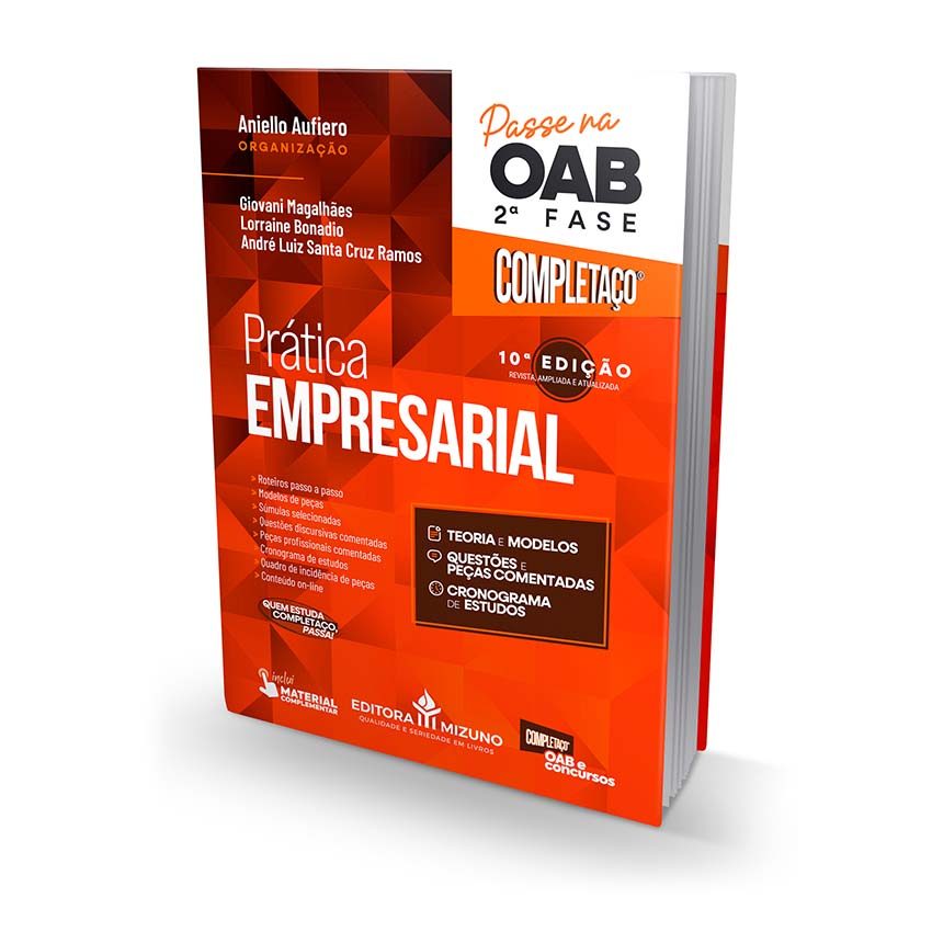 Prática Empresarial: Passe na OAB 2ª fase - Completaço® - 10ª edição - prática empresarial