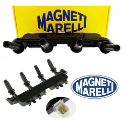 Bobina De Ignição 206 207 Hoggar C3 1.4 8v Conector Cinza