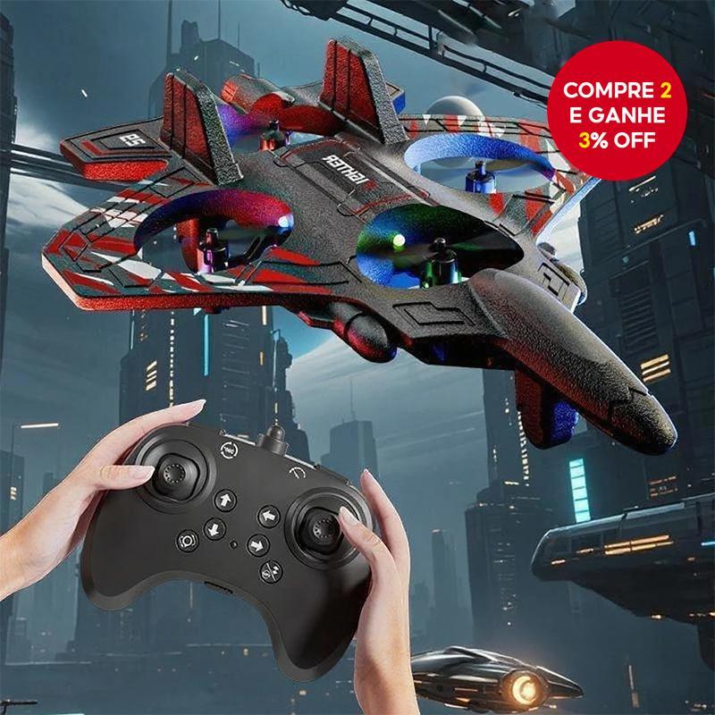 Avião de Controle Remoto Planador de Espuma, Avião de Combate RC, Drone, Helicóptero, Presente de Natal para Meninos e