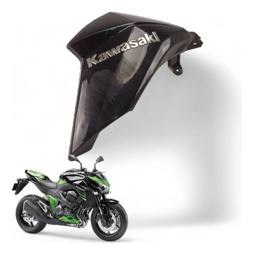 Aba Tanque Esquerda Kawasaki Z800 2013 Com Avaria