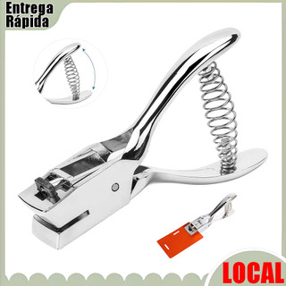 Alicate perfurador Oval profissional (usado para crachá) O tamanho do perfurador de Material de liga de zinco é 3 x 15 m