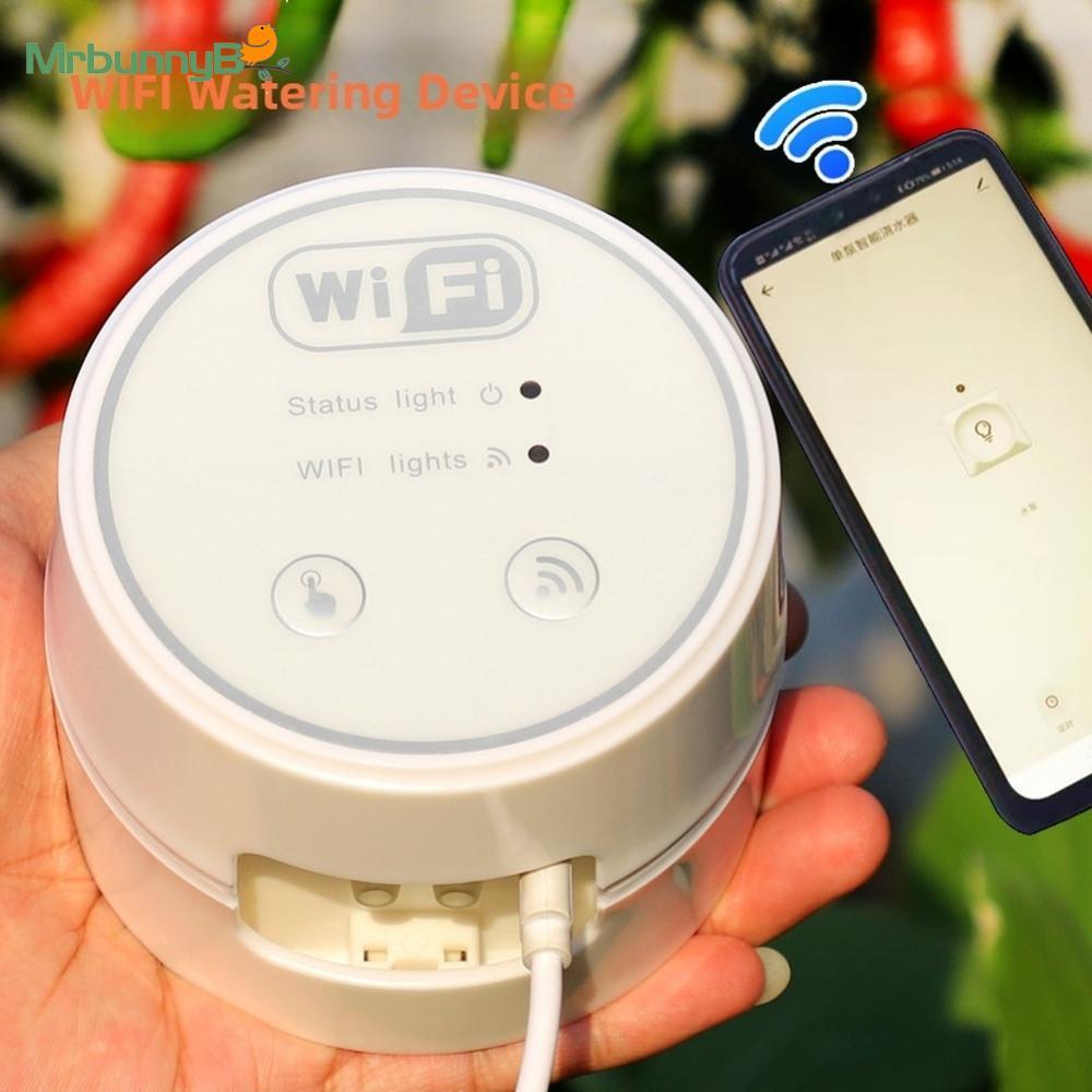 Sistema De Rega Automática Inteligente WIFI Para Irrigação Por Gotejamento De Jardim Interno De Plantas