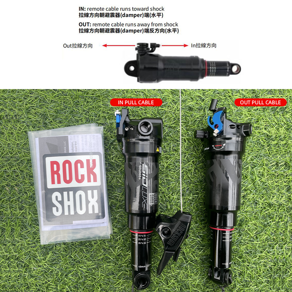 RockShox Choque Traseiro 190x45mm Para LEXON FLYER 29er XC Suspensão Completa Carbono MTB Quadro Montagem Padrão Peças D
