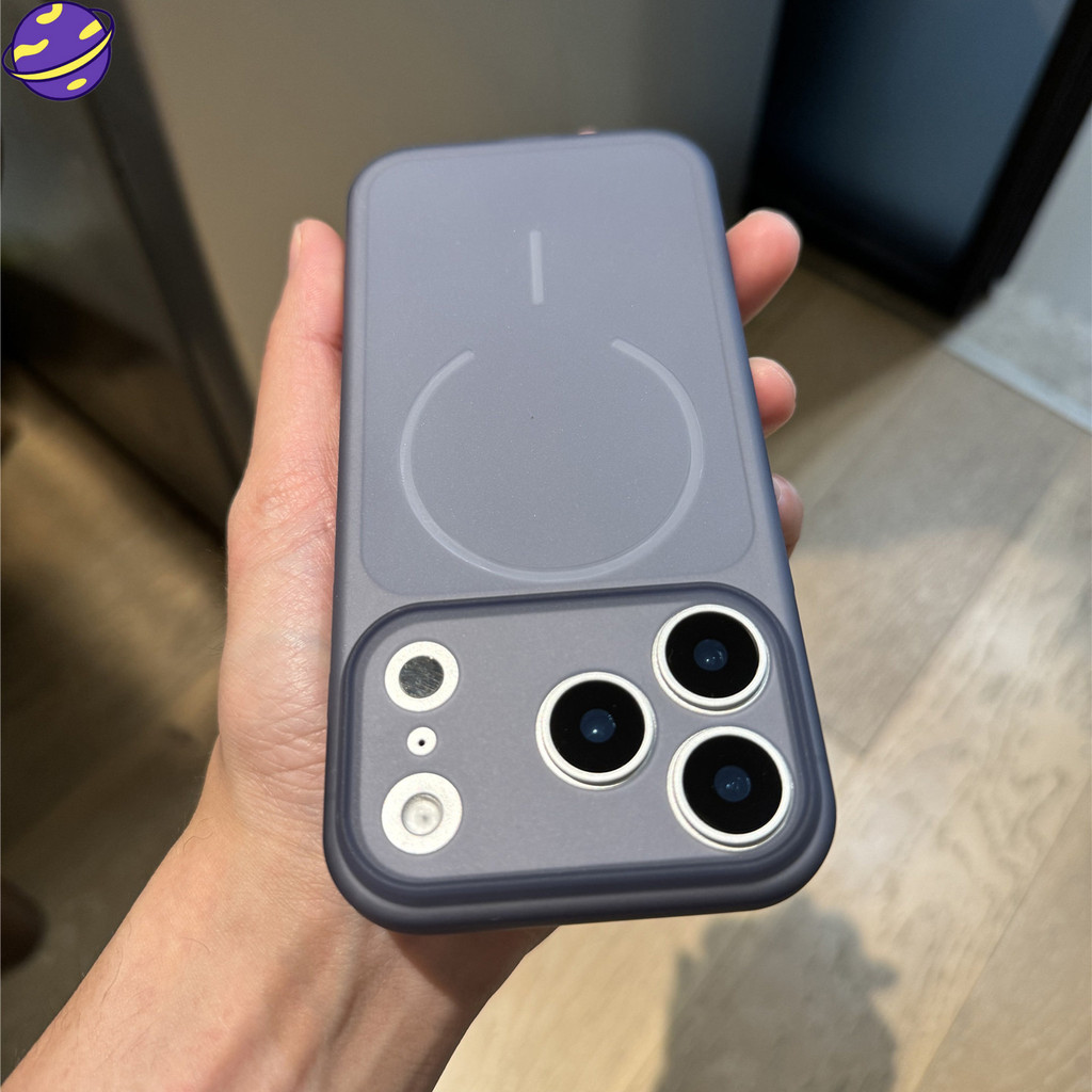 0.8mm Ultra Fino Fosco Janela Grande Transparente Capa Protetora Para IPhone 17 16 15 14 13 12 11 Pro Max Plus 17Air Cas