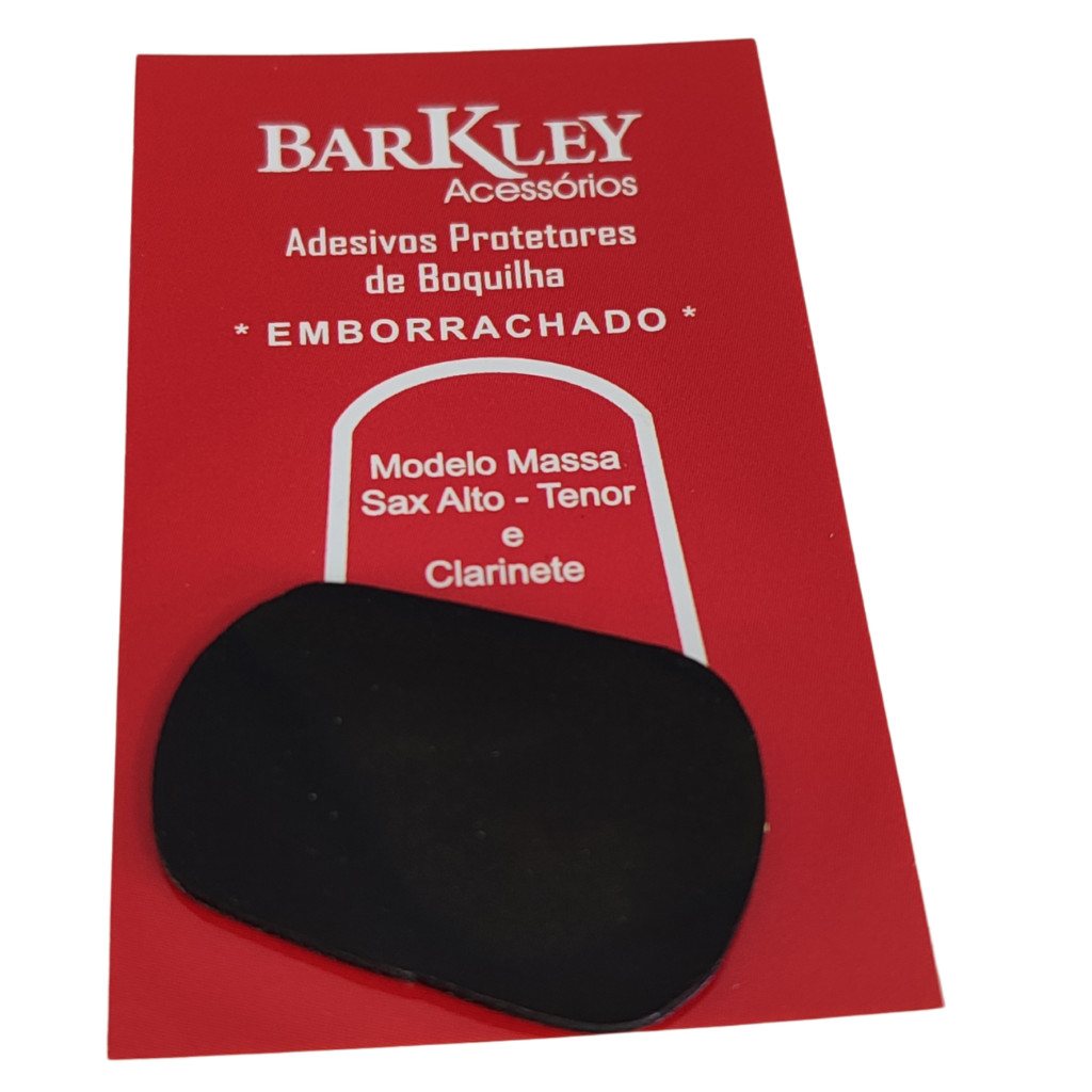Protetor Adesivo De Boquilha Massa Emborrachado Para Saxofones e Clarinete Barkley