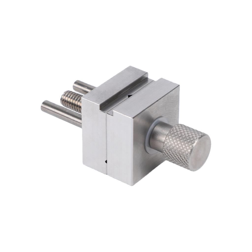 Hilitand Fabater Precision Mini Torno De Aço Inoxidável Multifuncional Mesa Bancada Braçadeira Até 0.79 Pol . Peças Pequ