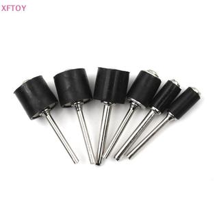 XFTOY 6pcs Mandril 1/4 1/8 Haste 6.35-12.7mm Tambor Lixar Prego Broca Ferramenta Abrasiva Quente