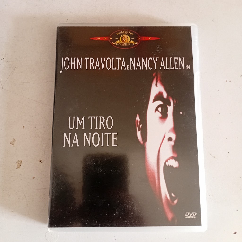 DVD Um Tiro Na Noite - John Travolta - Brian De Palma