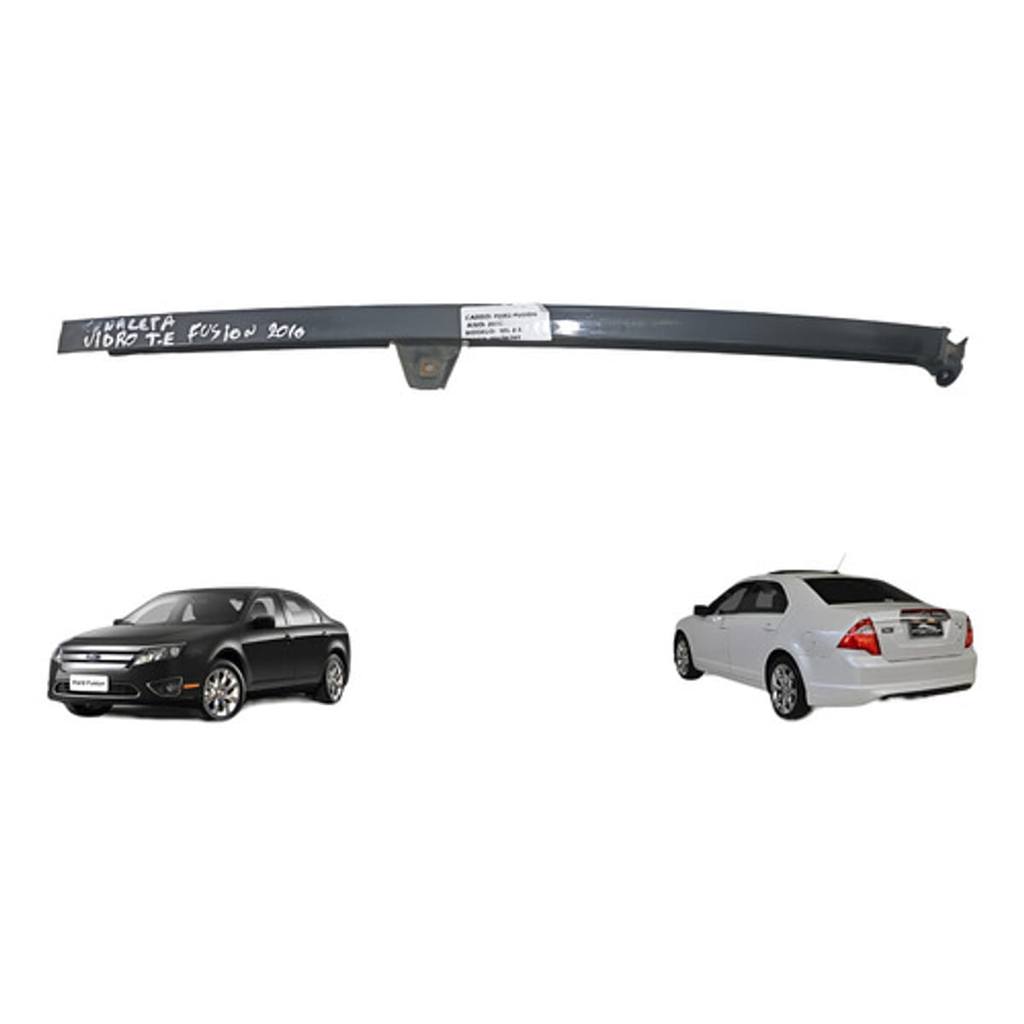 Canaleta Guia Vidro Ford Fusion Traseiro Esquerdo 2012 Preto Preto