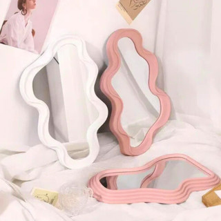 Espelho Orgânico de Parede com Moldura Pinterest