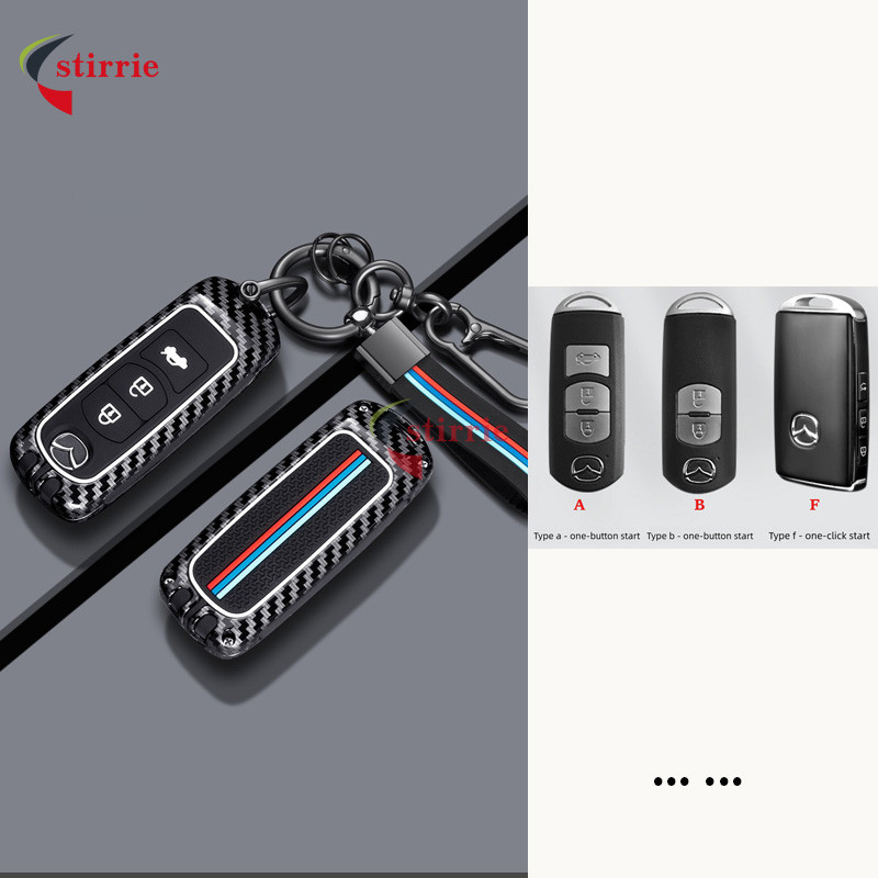 Capa Para Chave De Carro Mazda Cx-5-7-30-3-9-4 3 2 3 6 CX3 CX5 CX7 CX8 CX9 5 MX5 Bt50chaveiro Proteção Bolsa Suporte Ace