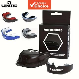 Protetor bucal para boxe tailandês Muay Thai, basquete, taekwondo, combate, kickboxing, protetor bucal adulto para artes