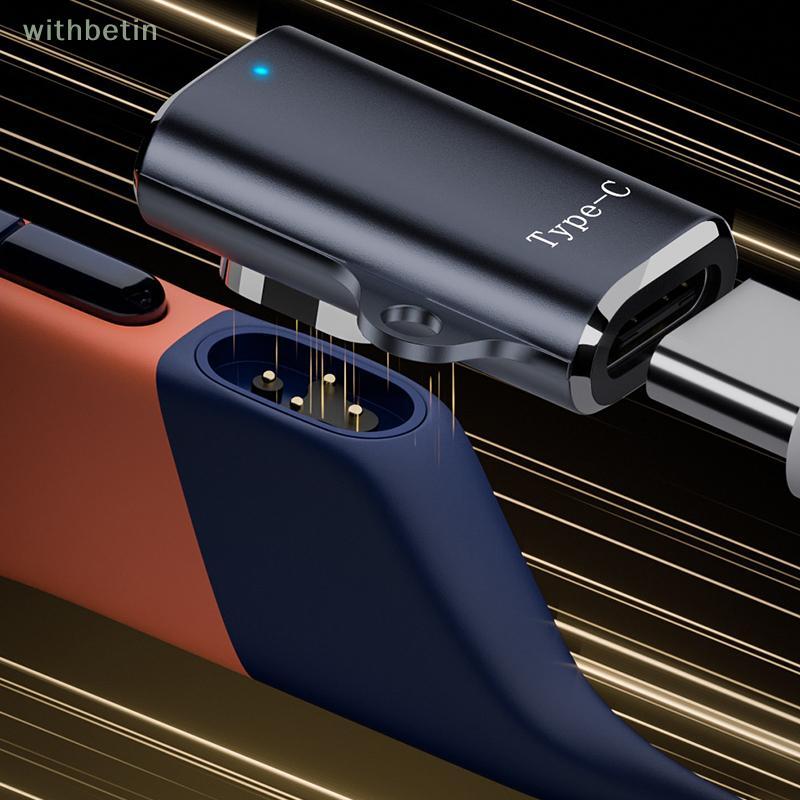 < withbetin > Tipo C Condução Óssea Fones De Ouvido Carregador Magnético Adaptador Para Shokz OpenSwim Pro S710 De Carre