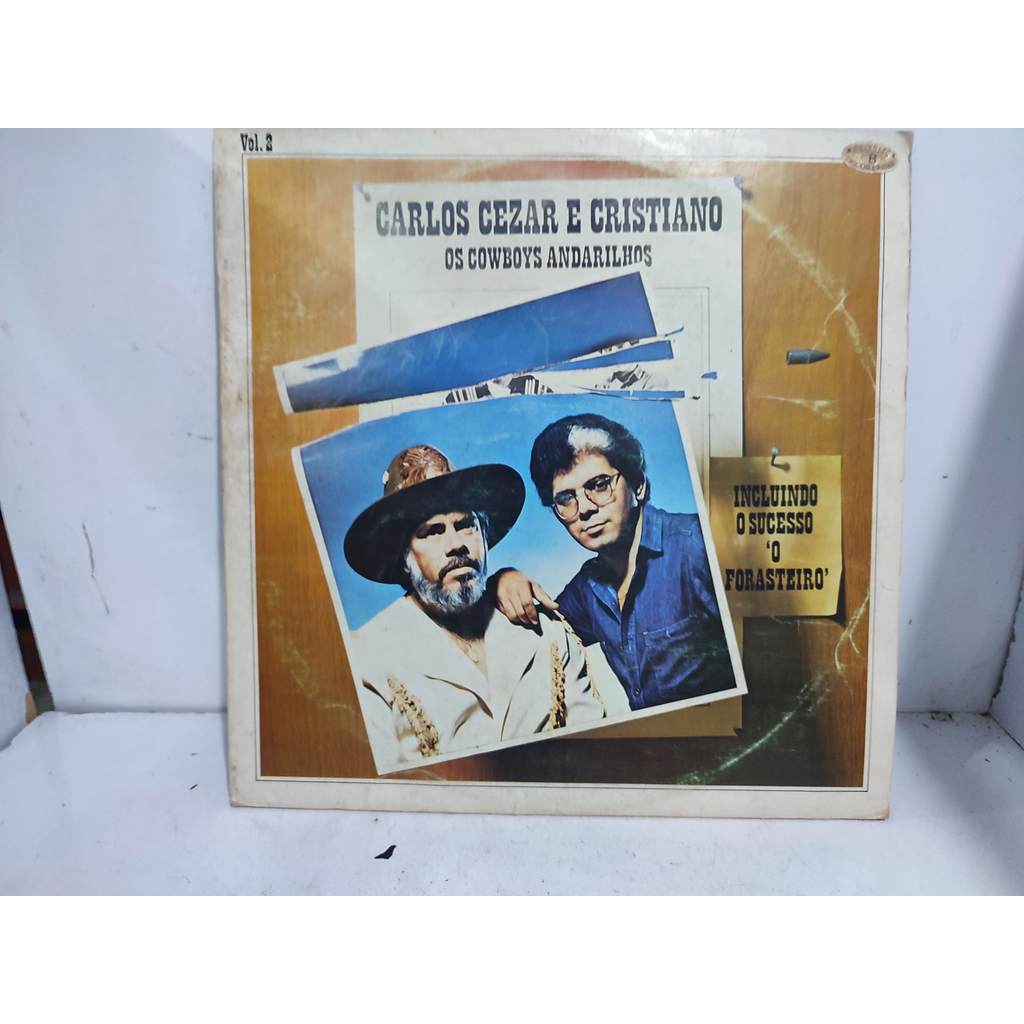 Disco LP: Carlos Cezar E Cristiano* – O Forasteiro