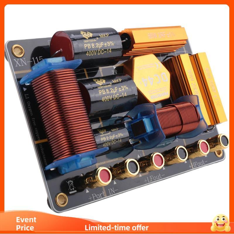 Divisor De Frequência De Áudio De 550 W Crossover De Alto-Falante Bidirecional 15 12 Polegadas Desempenho De Palco Alta