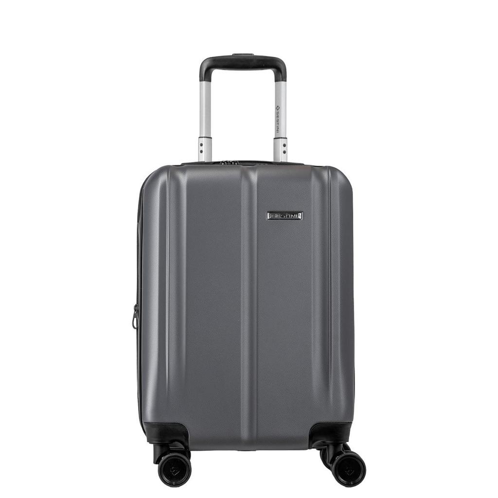 Mala de Viagem Bordo em ABS com Rodas 360º Gama 4 - Grafite