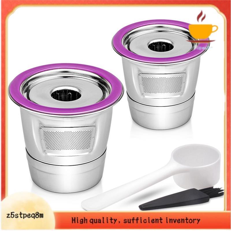 Copo K Reutilizável De Aço Inoxidável Para Cápsula De Café Filtro Mini Plus 2.0/1.0