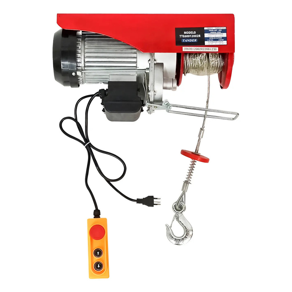 Talha Guincho Elétrica Coluna 100 / 200kg 480w Worker