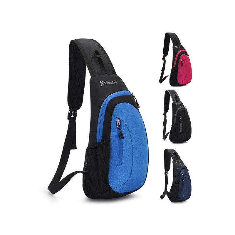 Verão novo estilo esportes ao ar livre lazer viagem bolsa de ombro grande capacidade à prova dwaterproof água moda Unise