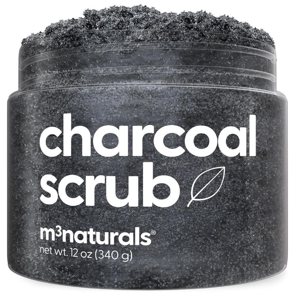 Produto esfoliante de carvão vegetal contendo colágeno e células-tronco – produto esfoliante à base de sal para modelage