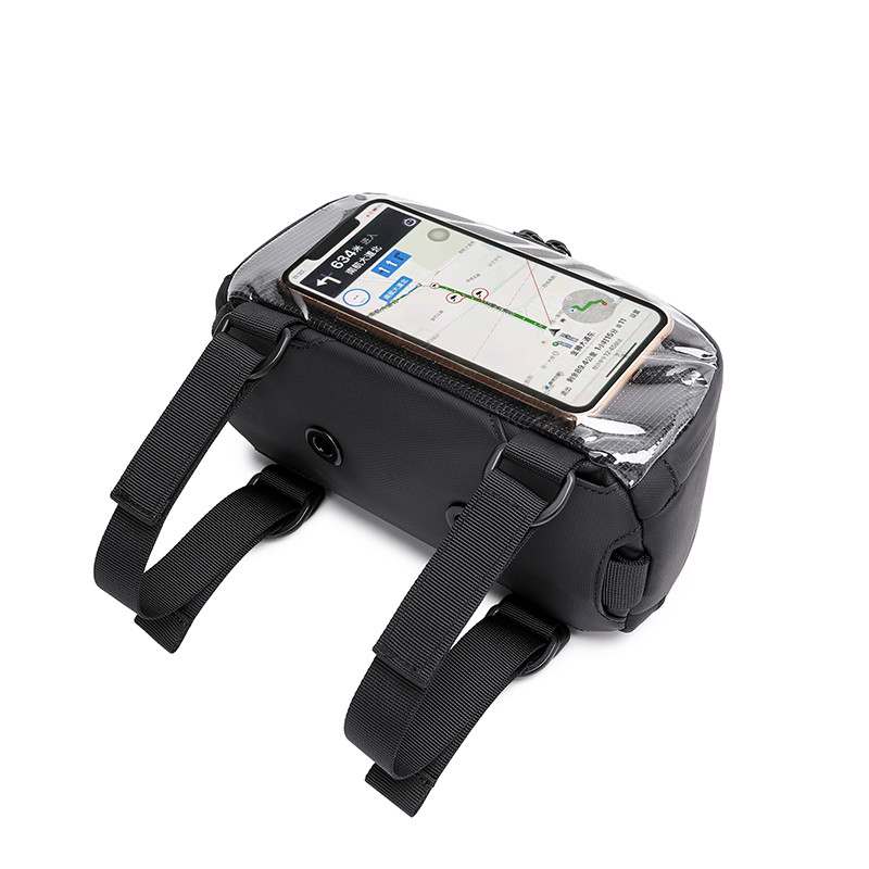 Roda sem fim motocicleta Scooter cabeça saco à prova dwaterproof água locomotiva equitação saco de navegação do telefone