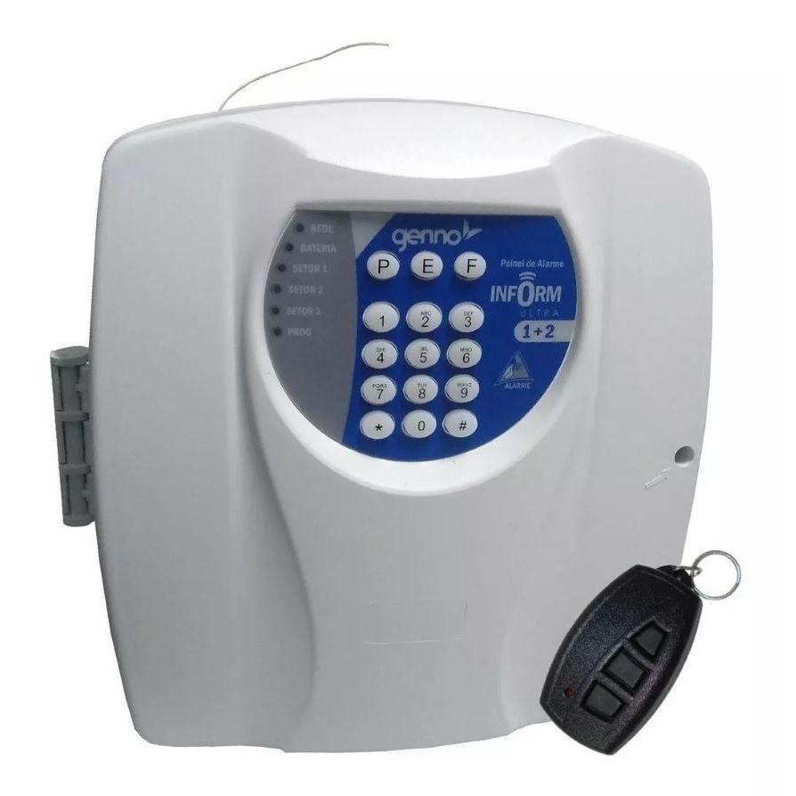 Central De Alarme C/ Discadora Inform Ultra 1+2 Genno Nice
