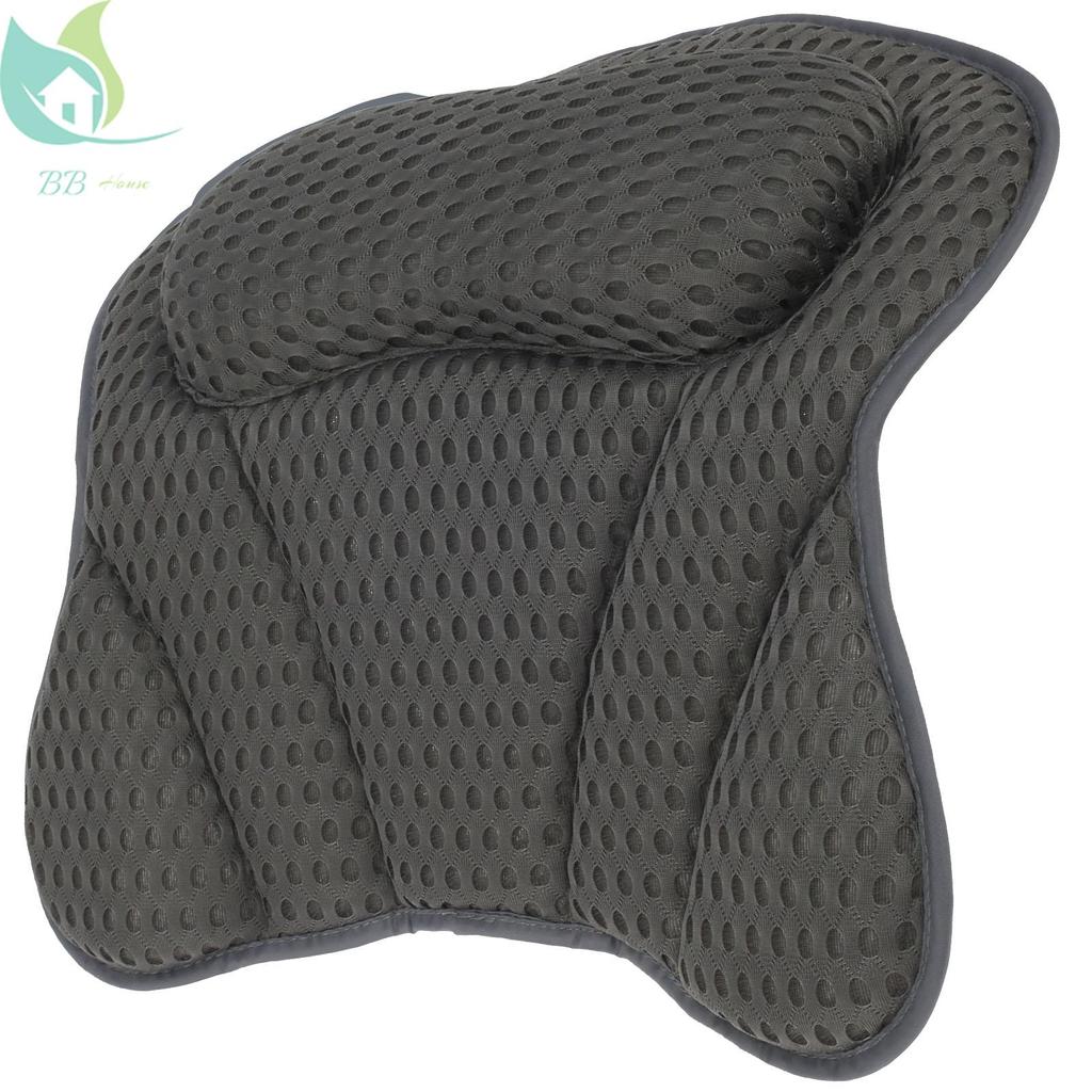 Almofadas De Banho Com 6 Ventosas , Ergonômicas Para Banheira , Respirável , Spa , SHOPQJC9816