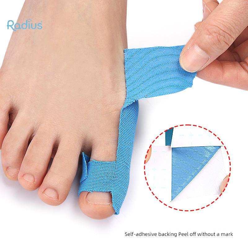 Radius 10 Peças Corretor De Joanete Ortopédico Cinta Respirável Separador De Dedo Do Pé Órtese De Hálux Valgo Para Corre