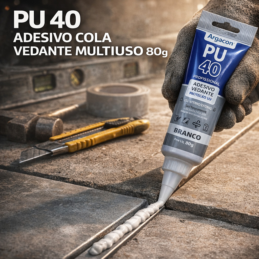 Pu 40 Adesivo Cola Vedante Multiuso 80g