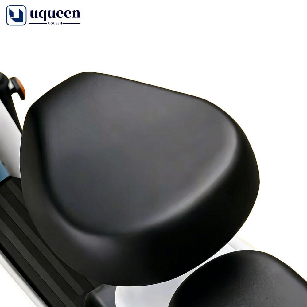 UQUEEN 1 Unidade/2 Unidades/3 Conjunto De Assento De Couro Para Bicicleta Elétrica Dianteiro Traseiro Capa De Selim Prot