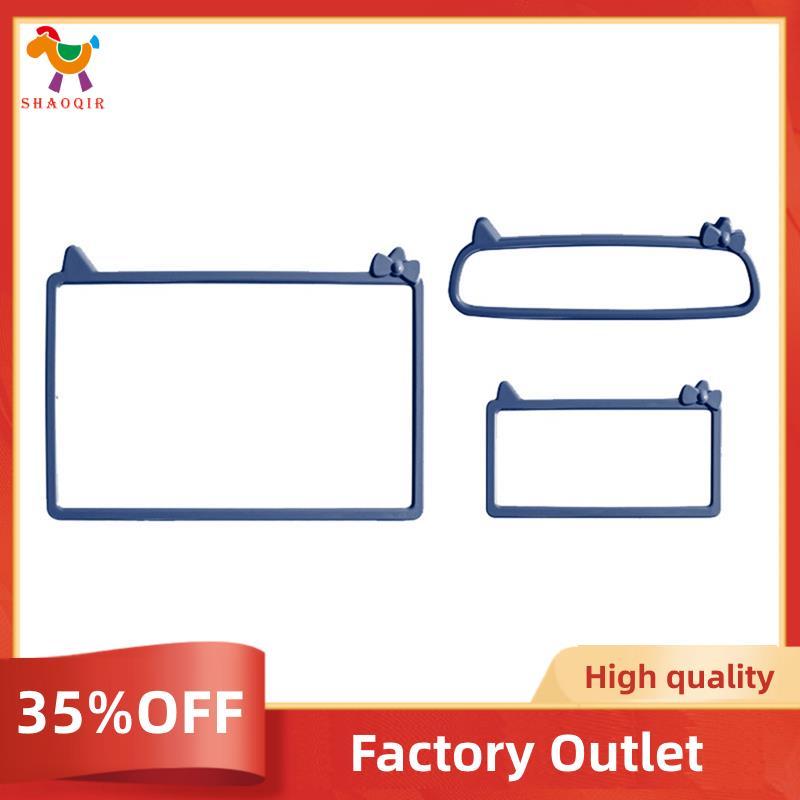 3 Pcs Azul Instrumento De Carro + Tela De Navegação + Espelho Interior Moldura Protetora Guarnição Para Mini/Gaivota