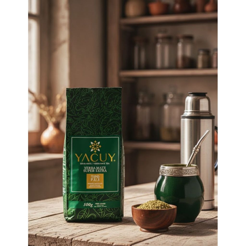 Erva Mate Padrão Uruguaio Yacuy   500g
