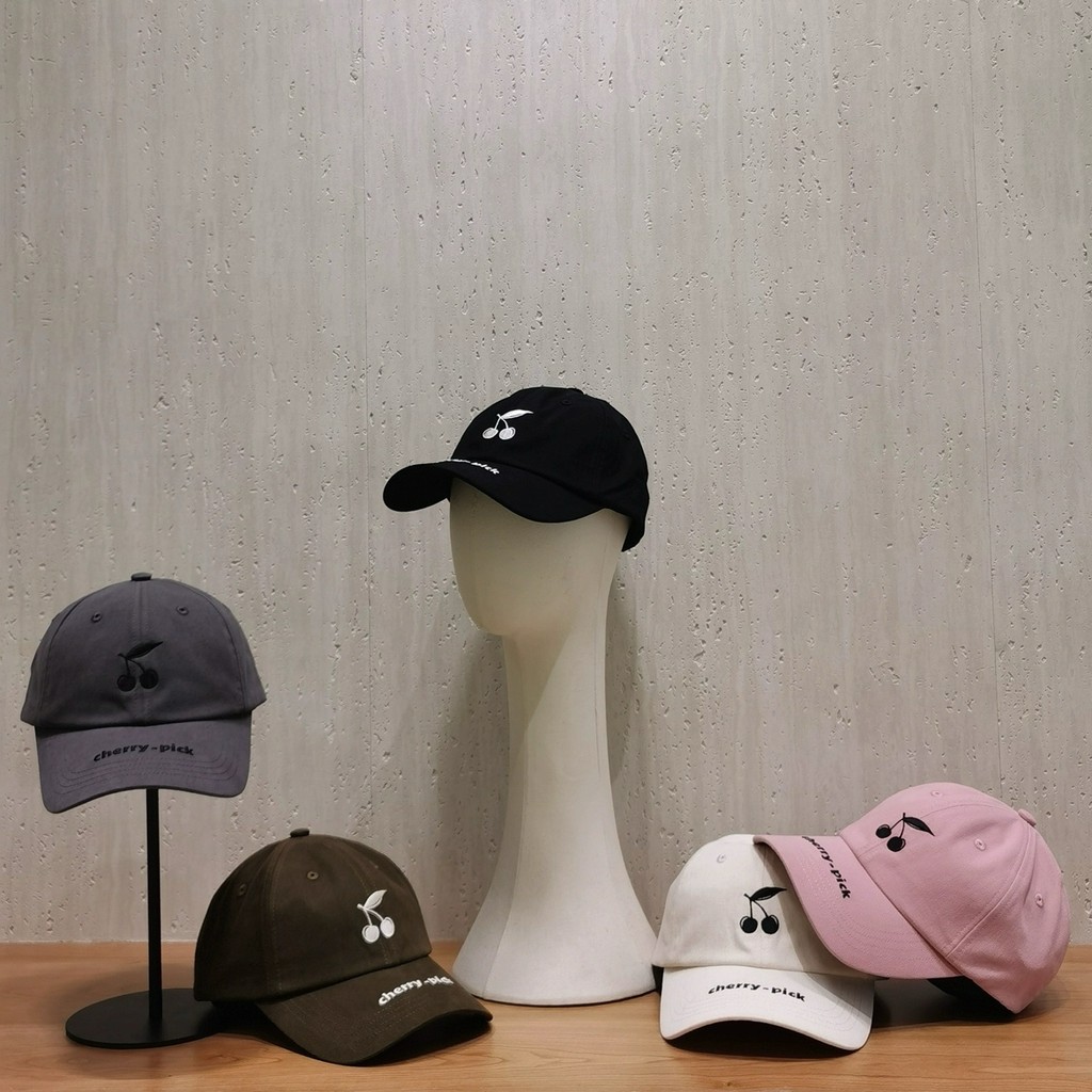 Versão coreana chapéu feminino preto branco carta boné de beisebol simples ao ar livre correndo esportes lazer pára-sol 