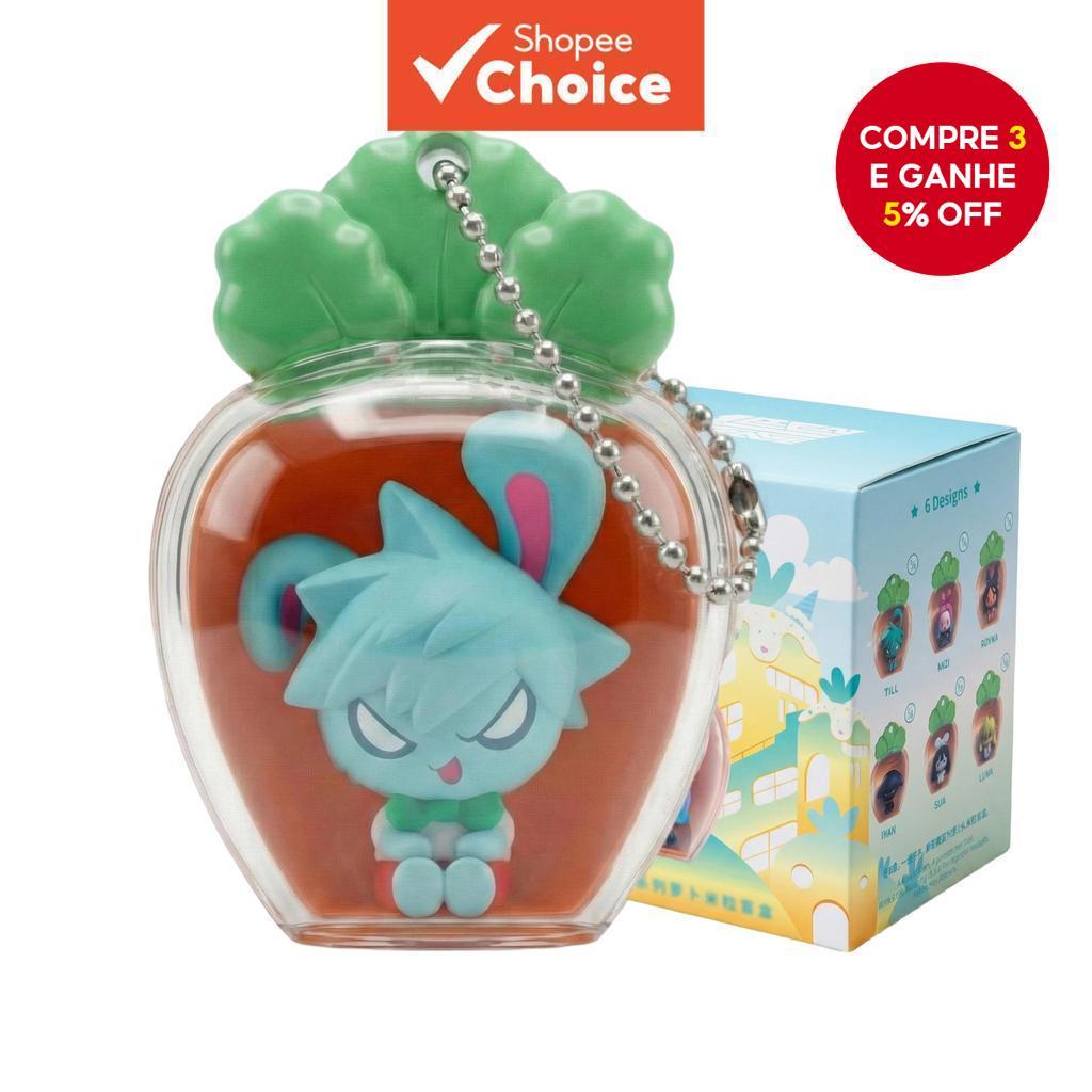 Alien Stage Blind Box Rabbit Series Cenoura Chaveiro Oficial ALNST Mini Figura , O Item Final Presente De Formatura , Bo