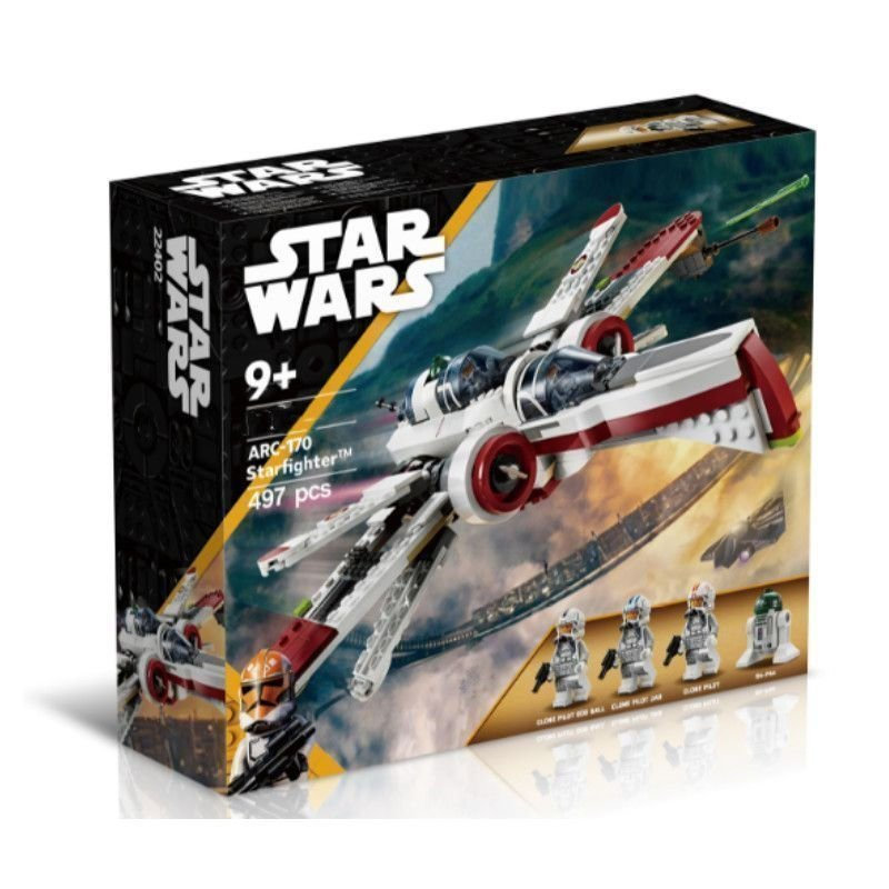 VSS8 Compatível com Lego Star Wars Série 75402 Star Fighter Quebra-Cabeça Brinquedo de Montagem DIY Presente