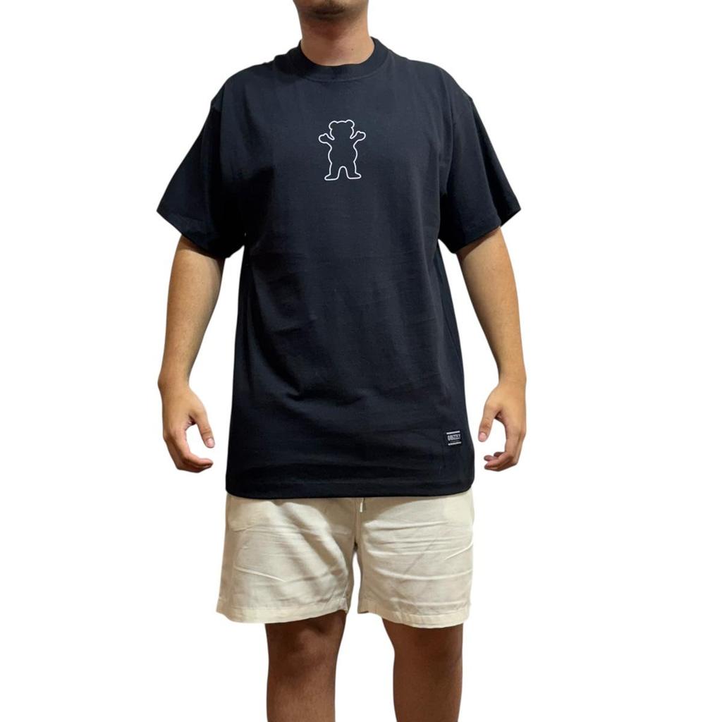 T-Shirt Grizzly Premium Outline Og Bear - Grizzly