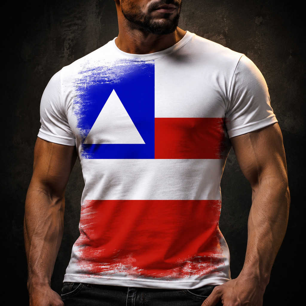 Camisa Camiseta Bahia Bandeira Do Estado Bahia 2
