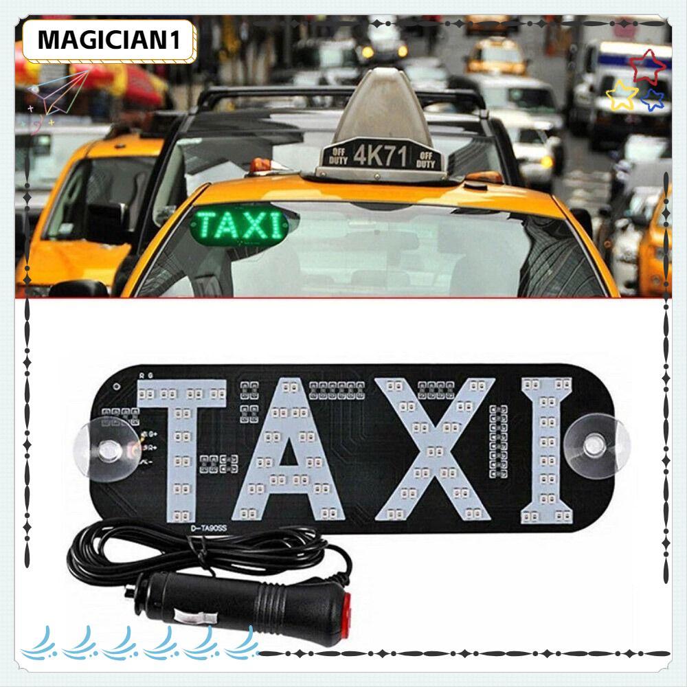 Lâmpada De Sinal De Carro MAGICIAN , Com Farol Interruptor LED Luz De Táxi , Pára-Brisas 45SMD 2835 Indicadora De Cabine
