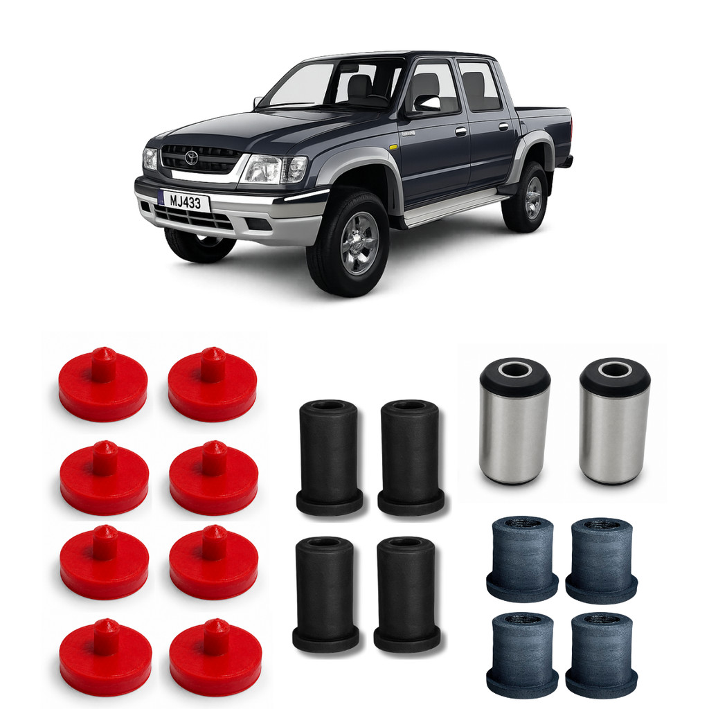 Kit Buchas  Feixe De Mola PU Traseiro/anti Ruido Hilux 2005